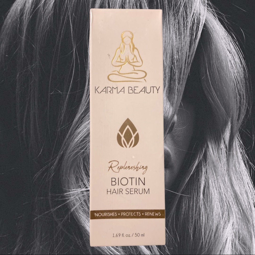 STEAL 🚨 Biotin Hair Serum! KARMA BEAUTY!